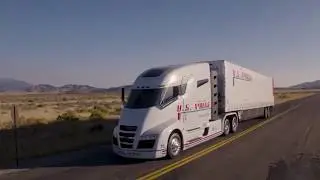 Водородно электрический тягач Nikola One