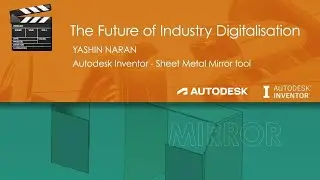 Inventor sheet metal mirror tool