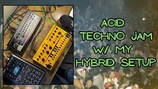 LETS RAVE LIKE IT'S 1992! || Acid Techno Jam w/ SP404, TD-3-MO & TR-08