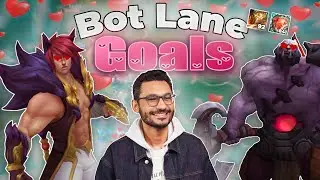 بسكوتة و تلاجتين في البوت لين |  league of legends