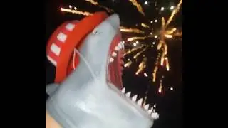 SHARK PUPPET 4TH OF JULY!!!!!