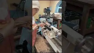 ребенок работает на токарном станке #МастерскаяПоспеловых #ТыМастер