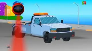 Carro attrezzi + Formazione e usi delle macchine per bambini di Kids Channel 