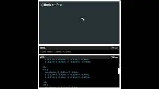 HTML | CSS | Loader Animation | Interactive Component | UI design | 