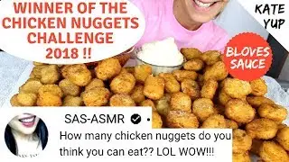 I ATE 151 CHICKEN NUGGETS AT ONCE !! I'm tagging MATT STONIE