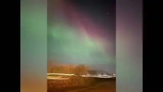 Aurora Borealis in Saskatchewan ( Northern Lights ) 🇵🇭🇨🇦