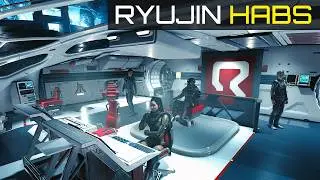 The Ship Habs Starfield Needed | Kuzuryu Habs Free Mod Tour | Creation Kit PC & Xbox