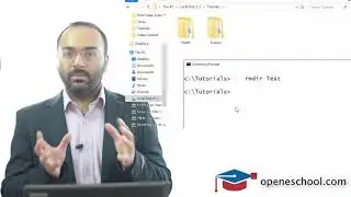Windows Command Line Tutorials - Tutorial 13 - rmdir (delete directory) command