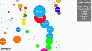 Agar.io FFA: Playing as Wun Wun/Server Start to Domination - 14K MASS!