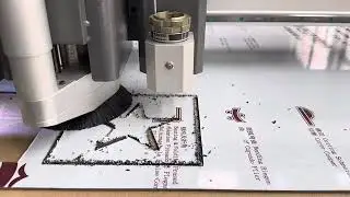 Routing ACM, ACP on TPS C2516Z CNC digital cutter