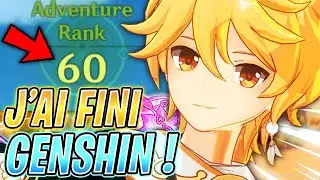J'AI FINI GENSHIN IMPACT ! JE SUIS AR 60 ! (Combien j'ai payer sur le jeu ?)