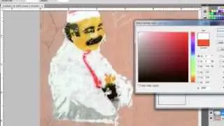 Çay Erdal Bakkal'Da İçilir - Photoshop Çizim Çalışması
