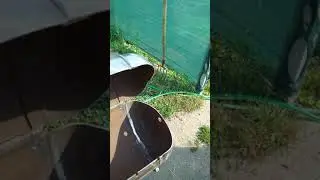 Мангал из газового баллона! Упрощённая версия! Больше шампуров!
