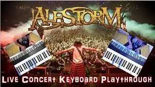 Alestorm Live Concert Keyboard Playthrough - Pirate Metal Keyboard Lesson