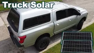 I got new Solar Panels for my truck - how should I mount them?