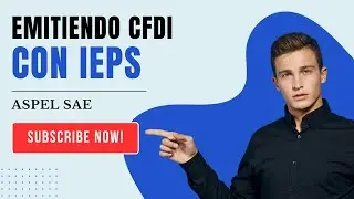 Emitiendo CFDI en Aspel SAE con IEPS