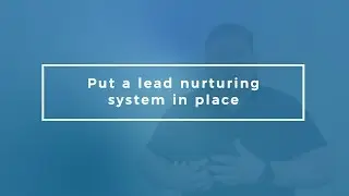 Business Tip 5: Put a Lead Nurturing System in Place