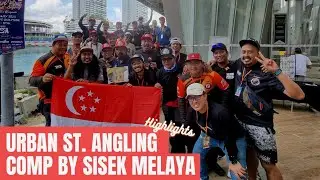 Sisek Malaya's Urban Street Angling Comp 2023 Puteri Habour Johor Bahru Malaysia
