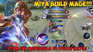 SAVAGE MIYA! MIYA BUILD MAGE DAMAGE NYA SAKIT TERNYATA! TUTORIAL MIYA MAGE | TOP GLOBAL MIYA - MLBB
