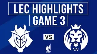 G2 vs MDK Highlights Game 3 | LEC 2024 Season Finals | G2 Esports vs Mad Lions KOI