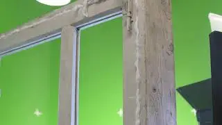 (Old window 3d upside) Green screen VFX