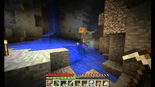 Let's Play Minecraft Part 9 - Nearly done exploring this cave