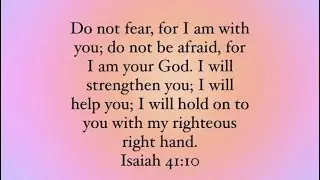 Isaiah 41:10