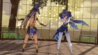 [VRChat MMD] Cyno and Layla - Follow The Leader (Non-Synced Version)