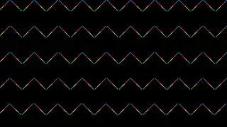 FREE DOWNLOAD Colorful Moving Cross Line in Black Screen Animated Background Abstract stock footage
