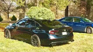 Getting A Christmas Tree In My 2018 Honda Accord 1.5T (RAW SOUND)