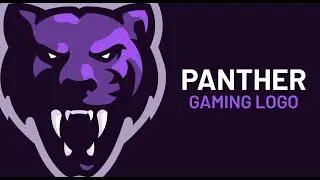 Panther Gaming Mascot Logo | Speed Art