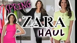 SPRING Zara Haul and Try on! Zara New in SPRING 2022