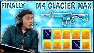 M4 GLACIER MAX 💥 AKM GLACIER CRATE OPENING 💥 PUBG MOBILE