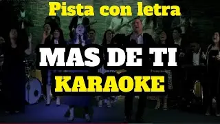 Más de ti (IPUC) | Pista con letra (Karaoke cristiano)