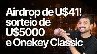 Ganhe um Airdrop de U$41, concorra a U$5000 e uma Onekey Classic! Campanha BingX