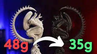 Stop wasting resin! - Learn how  with grid supports | Lychee Slicer