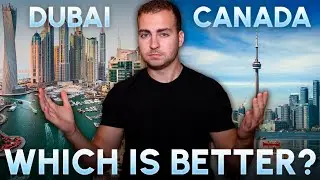 Living in Dubai 🇦🇪 vs Canada 🇨🇦 (The Real Difference)