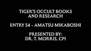 Entry 54: Amatsu Mikaboshi