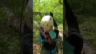 Школьные соревнования "Клуба туристов" Волгограда, команда "Туристы-оптимисты" Прохождение дистанции