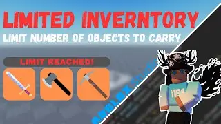 Roblox Studio Tutorial | Limited Inventory