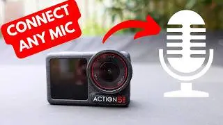 HOW to CONNECT ANY Microphone to DJI OSMO ACTION 5