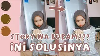 Cara posting foto dan video di WhatsApp agar tidak blur/buram(Bisa tulis Caption) | Mia Rosiana