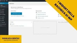 I Widget della Bacheca di Wordpress