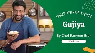 Mawa Gujiya Recipe in Air Fryer by Chef @RanveerBrar | मावा गुजिया होली वाली | Holi Dessert Gujia
