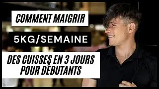 Comment Maigrir Des Cuisses En 3 Jours | 5 Kilos / Semaine (Pour Débutants)