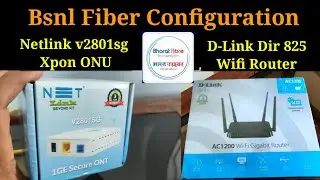 Netlink ONU Configuration | D-Link Dir 825 Configuration | Connection 