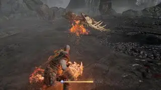 God of War 4 Sigrun The Valkyrie Queen Boss fight