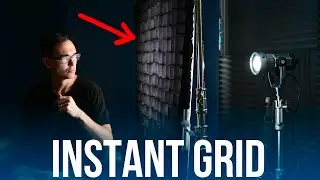 INSTANT GRID for ANY light + AFFORDABLE Bi-Color FOCUSING Fresnel (Intellytech Fast Frames + X-100)