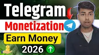 Telegram Monetization | Telegram Channel Monetize Kaise Kare | Telegram se paise kaise kamaye 