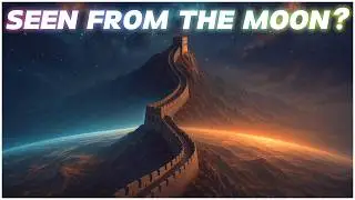Can the Great Wall of China be seen from the Moon ? | Pale Blue Thoughts | PBT Snippets - 8